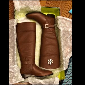 Brand new Tory Burch riding boots